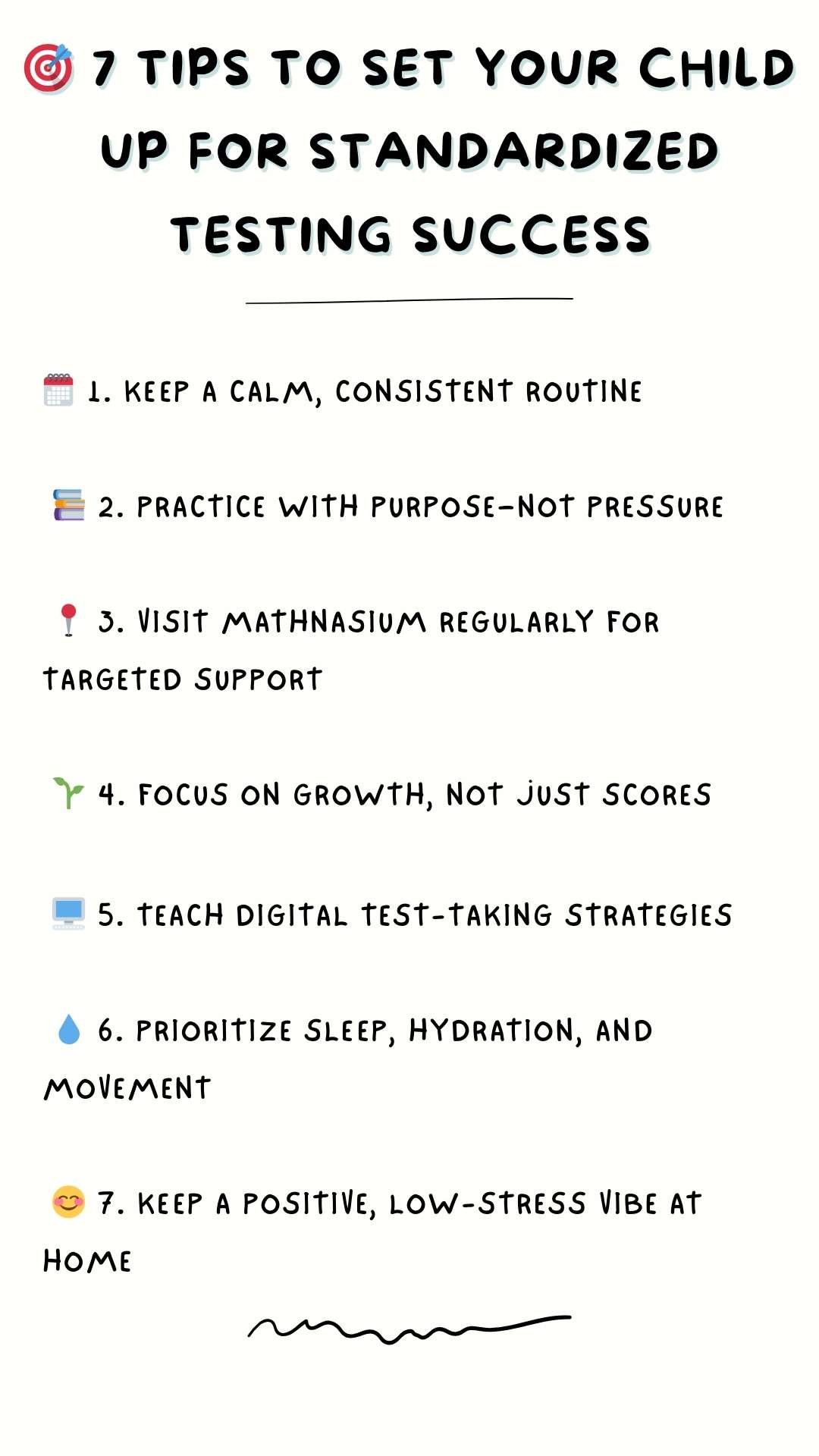 7 tips to set your child up for standardized testing success