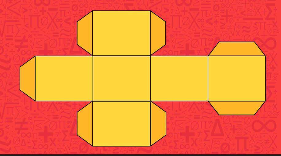 the net of a three-dimensional shape