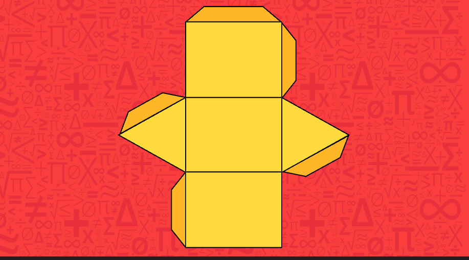 the net of a three-dimensional shape