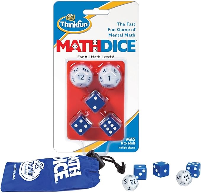 Math Dice, a fun math game