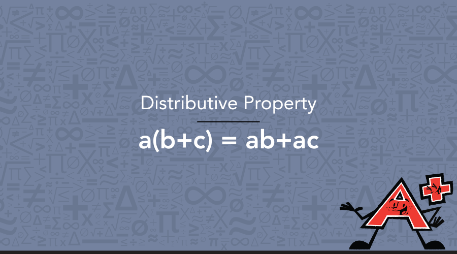 Distributive property formula