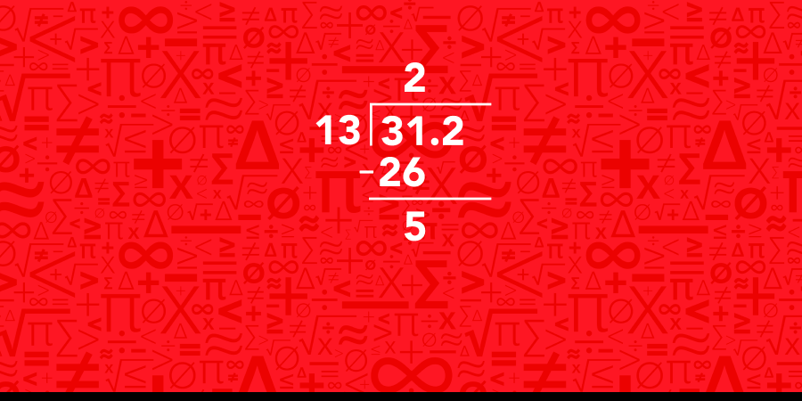 Long division of decimals example pt.4