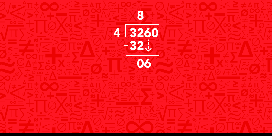 Diving a whole number by a decimal solved example pt.5