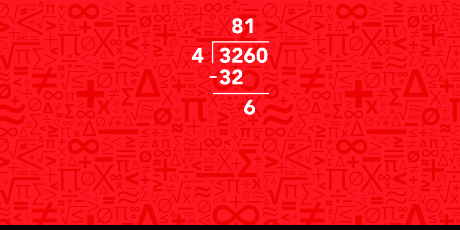Diving a whole number by a decimal solved example pt.6