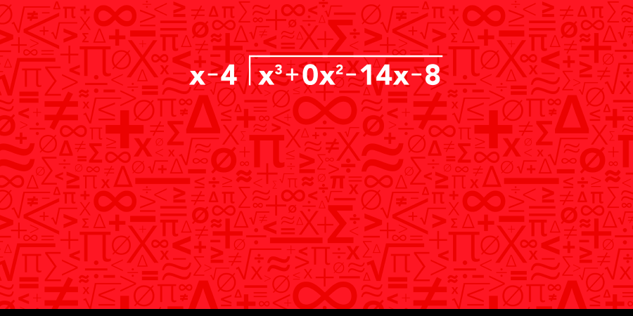 Long division of polynomials by missing terms pt1