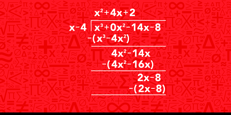 Long division of polynomials by missing terms pt.11