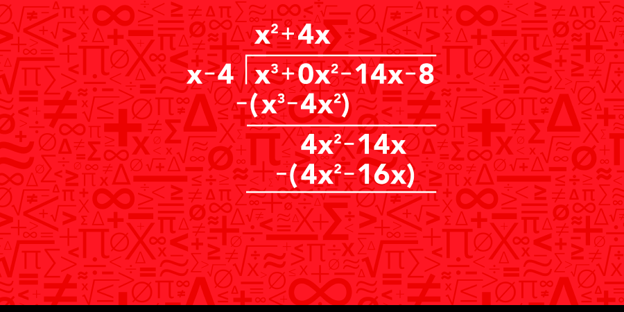 Long division of polynomials by missing terms pt.7