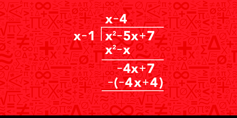 Long division of polynomials with remainders part 7 set 2