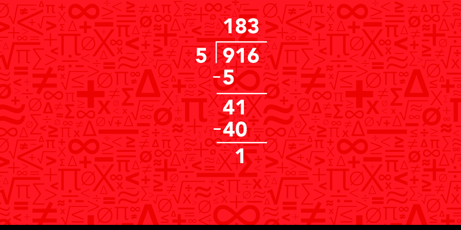 Long division with remainders set 1 pt.6