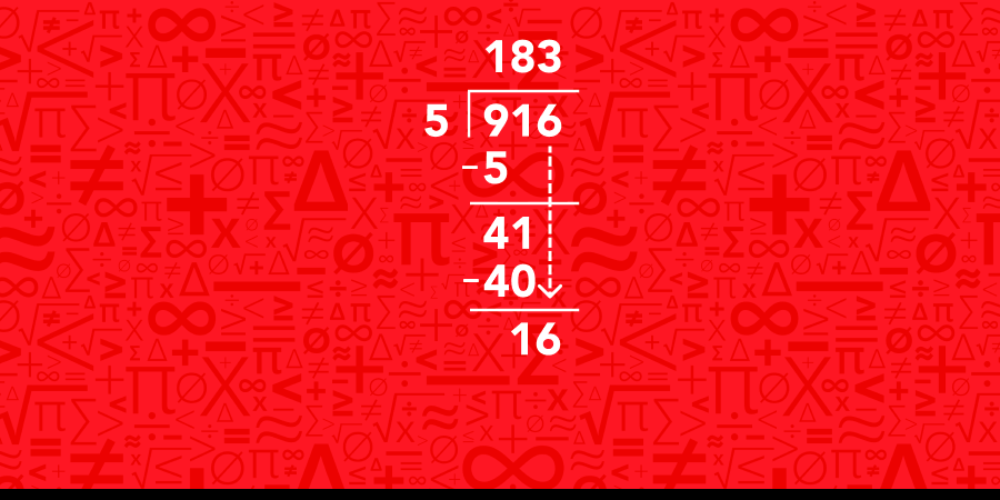 Long division with remainders set 1 pt.7