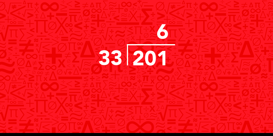 Solved example long division with a two-digit divisor pt.2