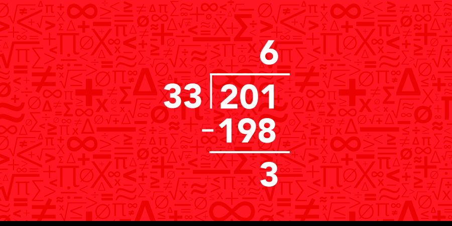 Solved example long division with a two-digit divisor pt.3
