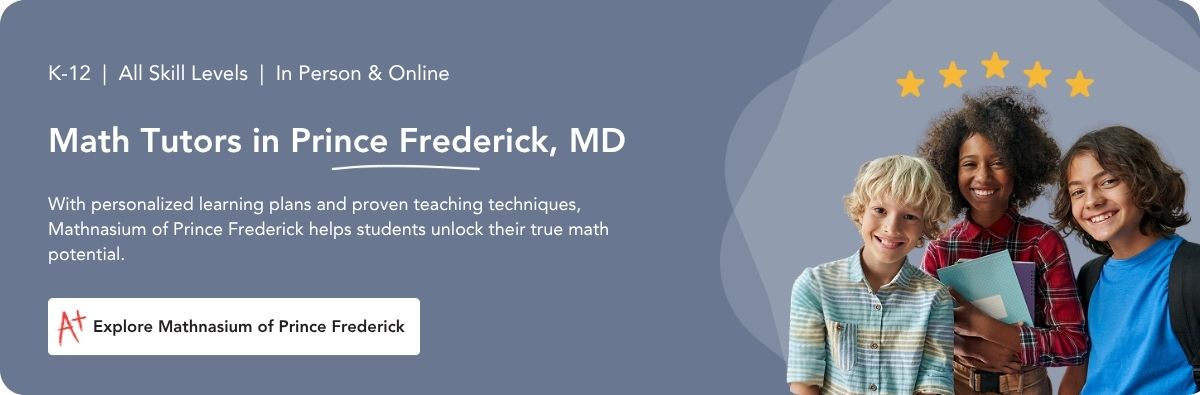 Math tutors in Prince Frederick, MD