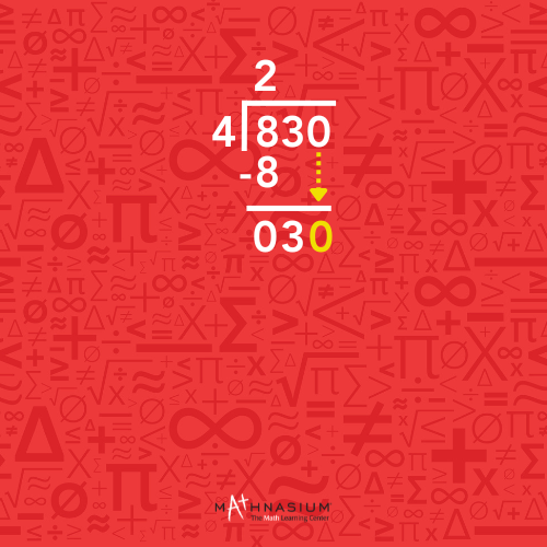 Decimal Long Division With a Decimal Number, Step 8.