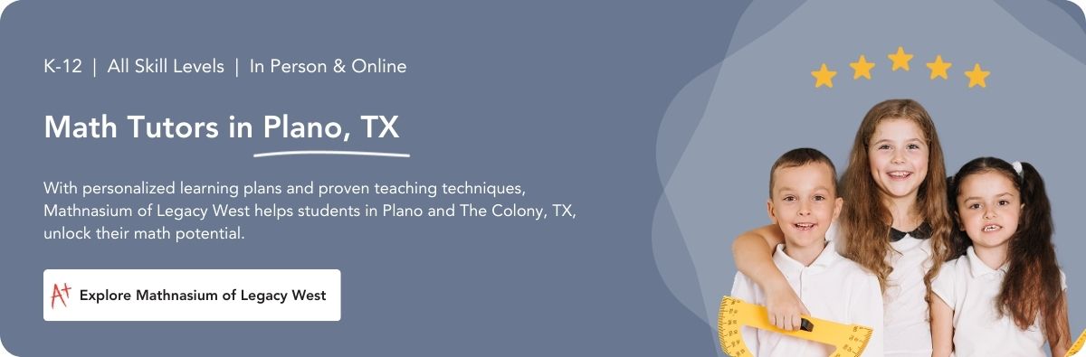 Math tutors in Plano, TX