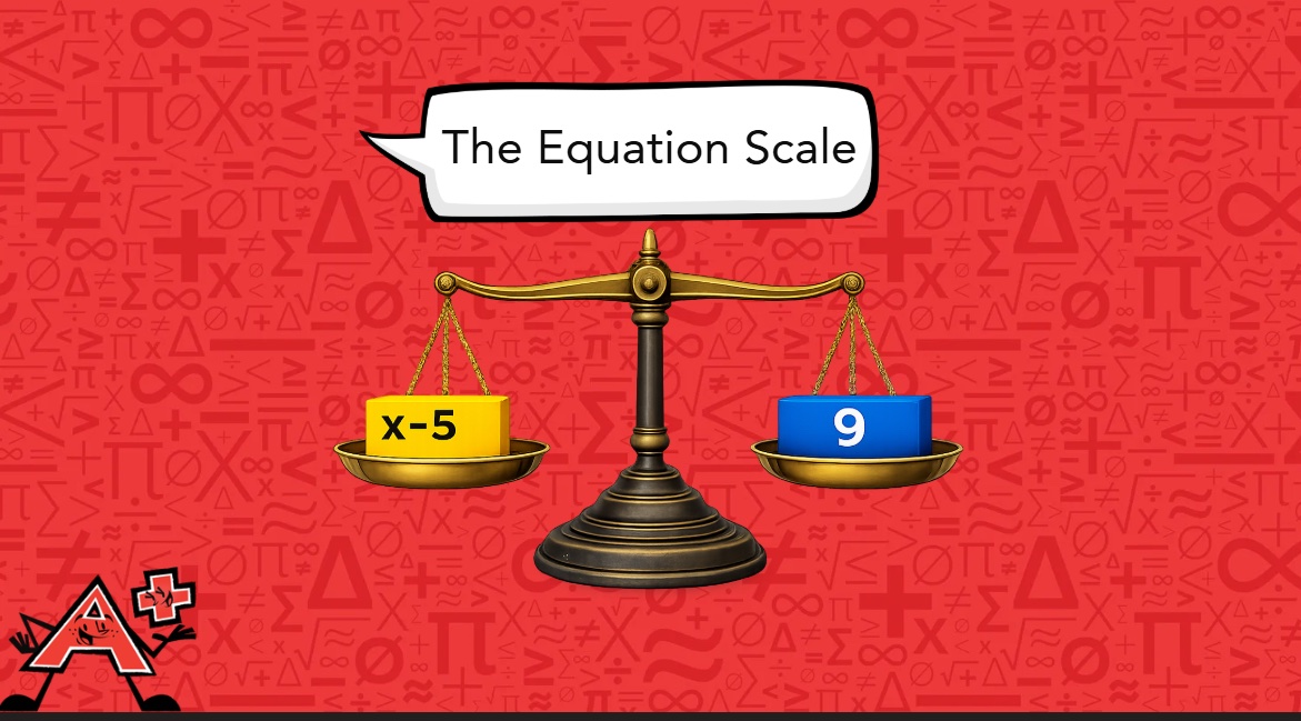 The equation scale