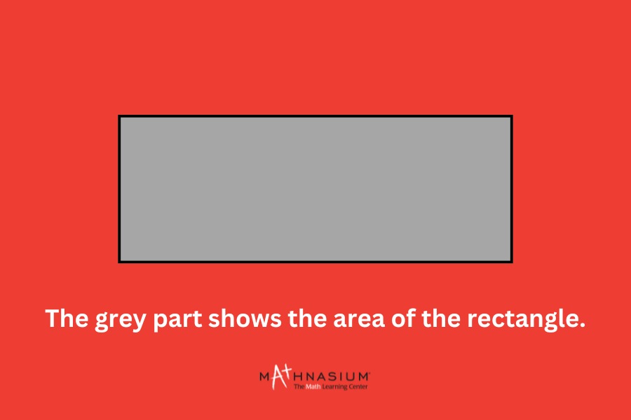 Mathnasium area of a rectangle.