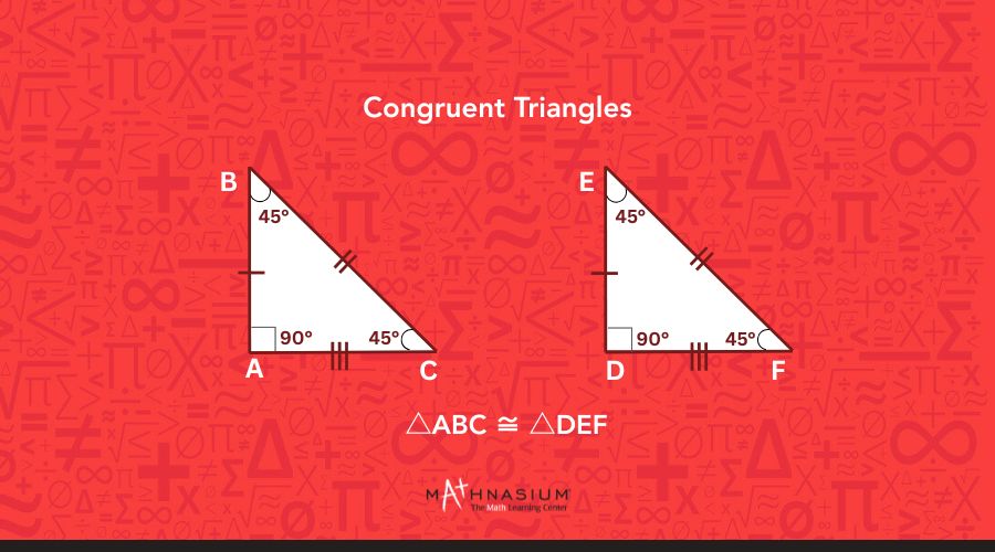 Congruent triangles