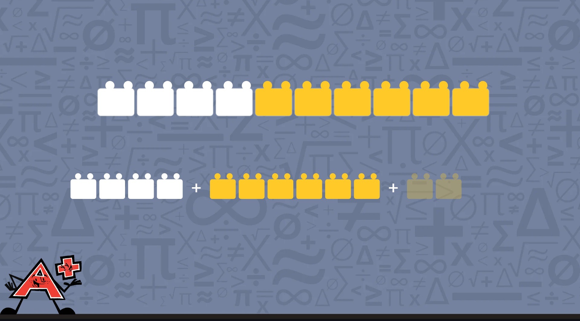 A series of yellow and white bottles displaying numerical labels, organized in a straight line for easy identification.