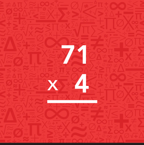 Visual showing 71 multiple 4.