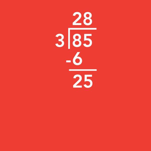 Step 4 of long division