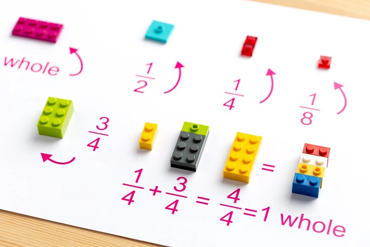 A colorful Lego block displaying the numbers 1 through 22 in a clear, sequential arrangement.