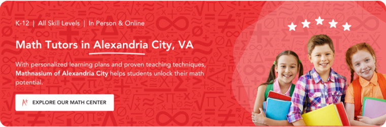 Math tutors in Alexandria City, VA.