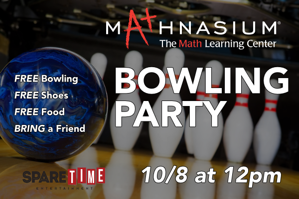 Mathnasium Bowling Party