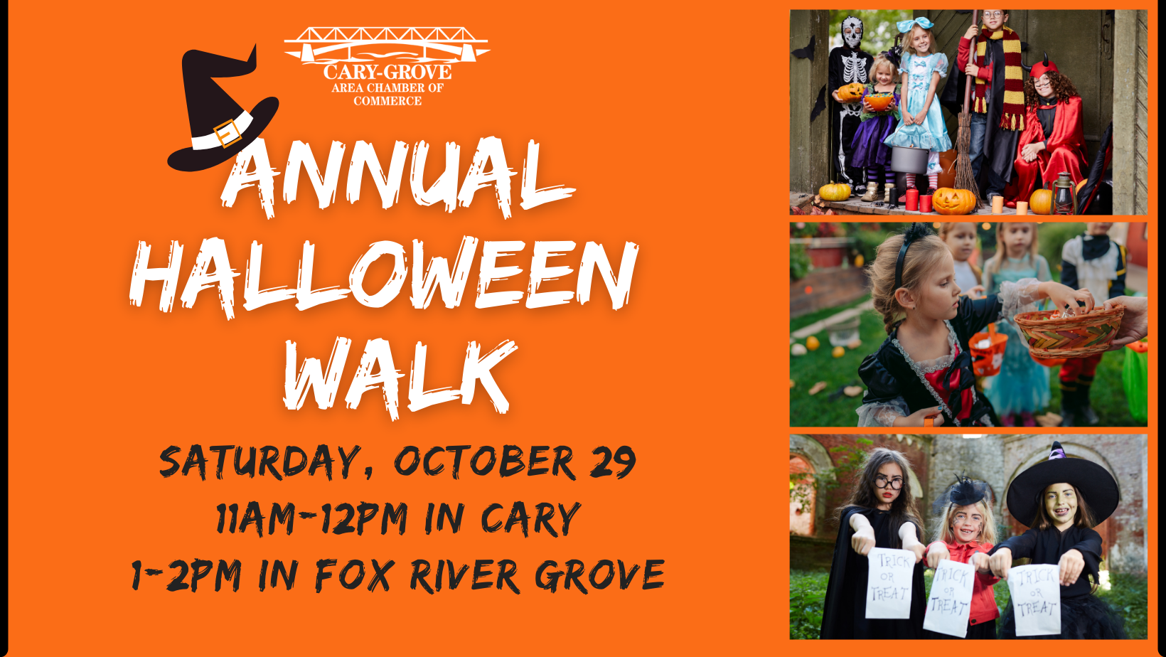 Cary & Fox River Grove Halloween Walk