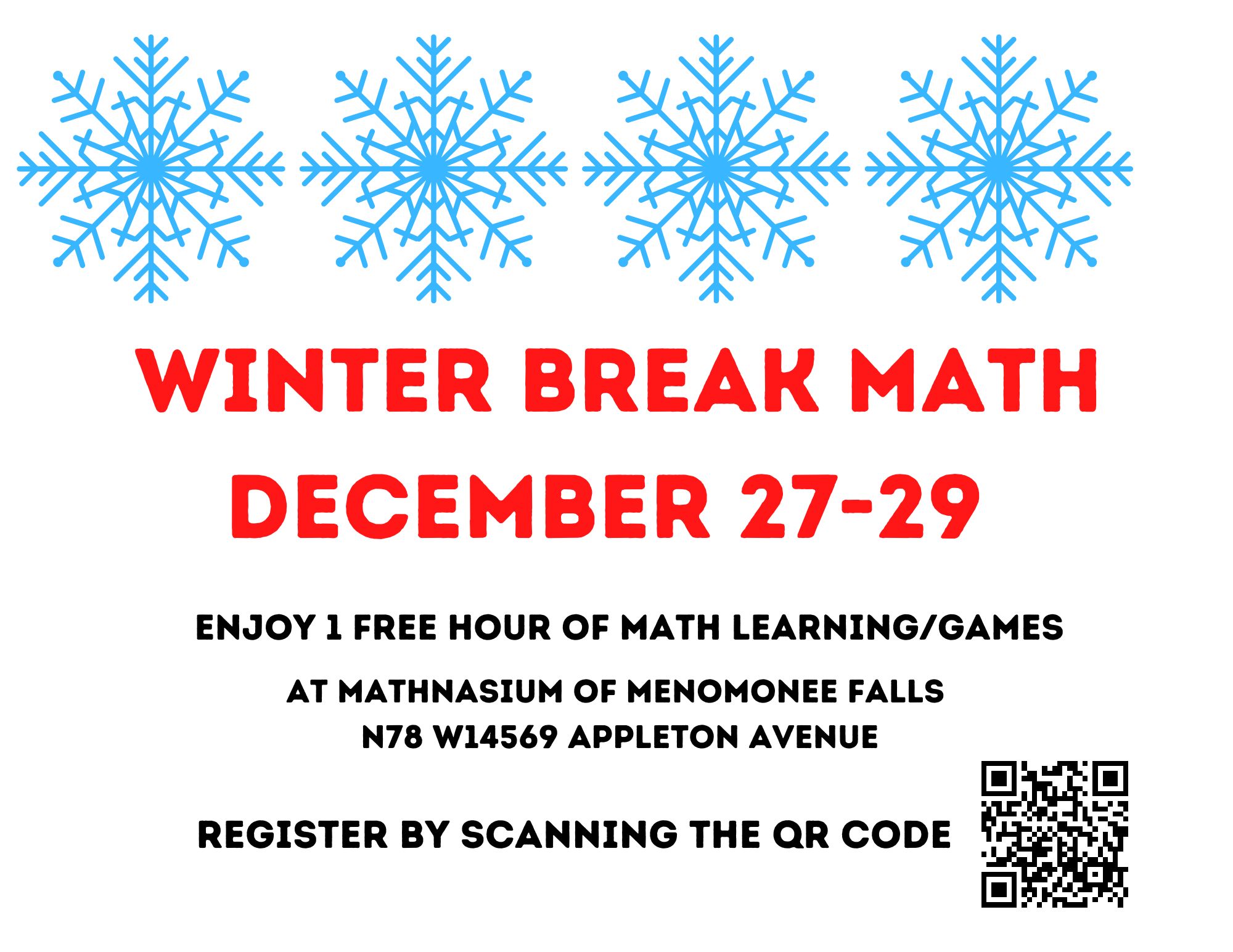 Winter Break Math