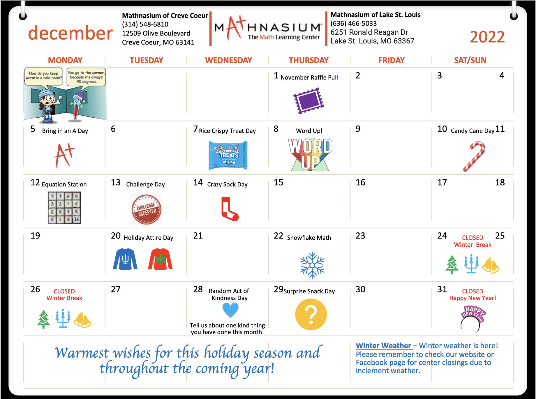Events Mathnasium