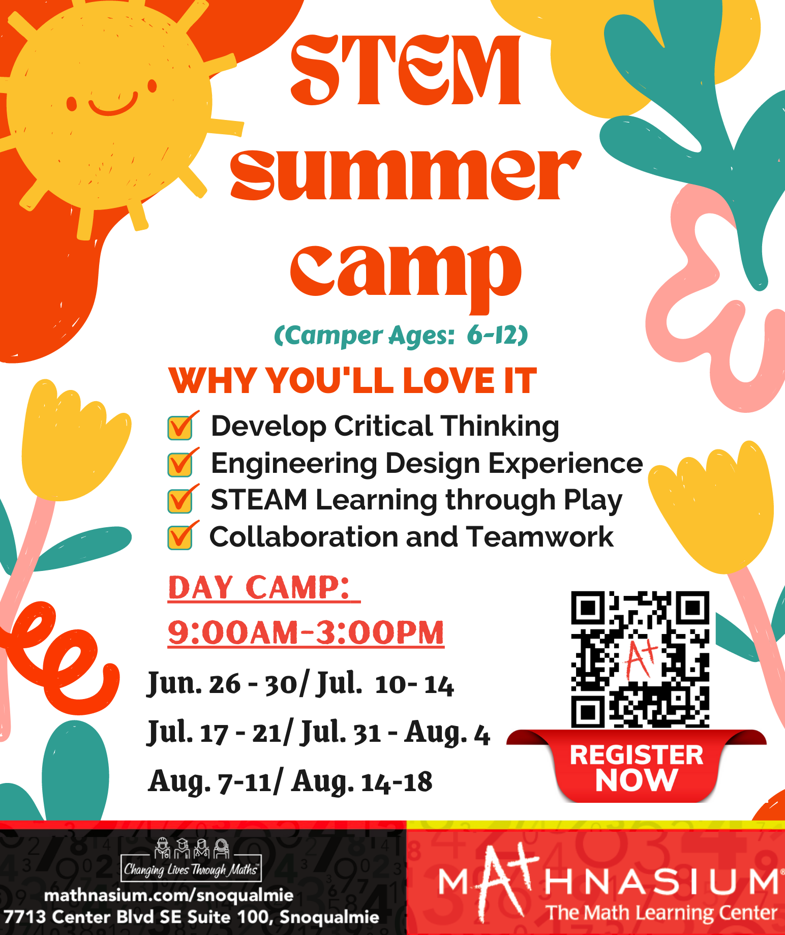 2023' STEM Summer Camp Open to ENROLL NOW!