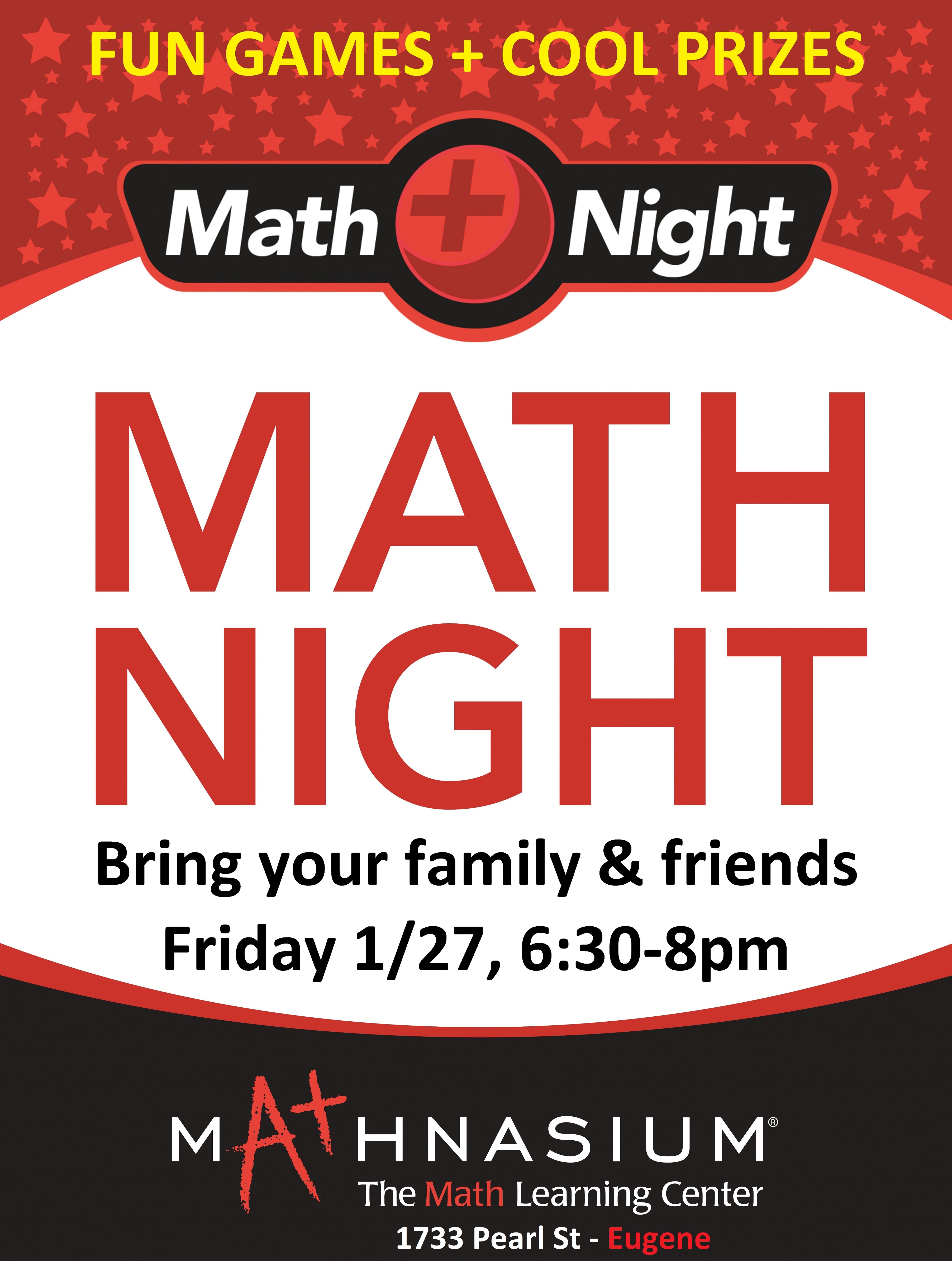 A+ MATH NIGHT (10/13/23)