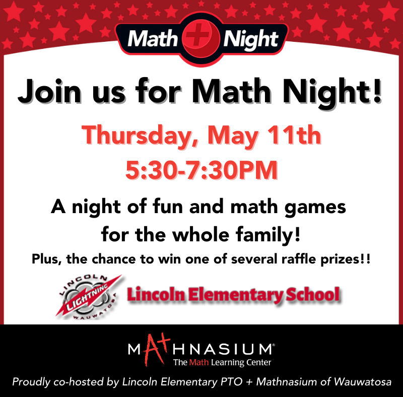 Lincoln Elementary Math Night