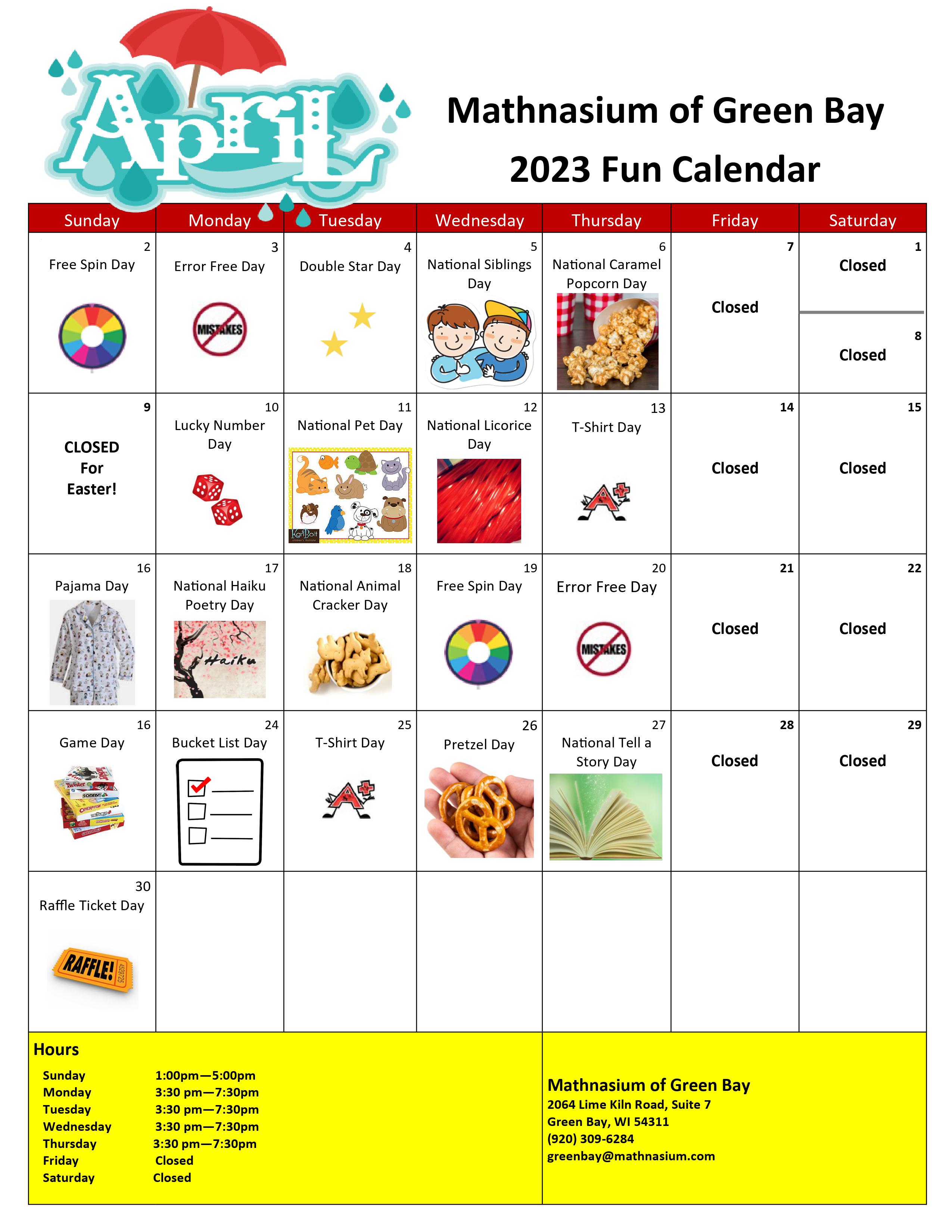 Community events with Green Bay Mathnasium