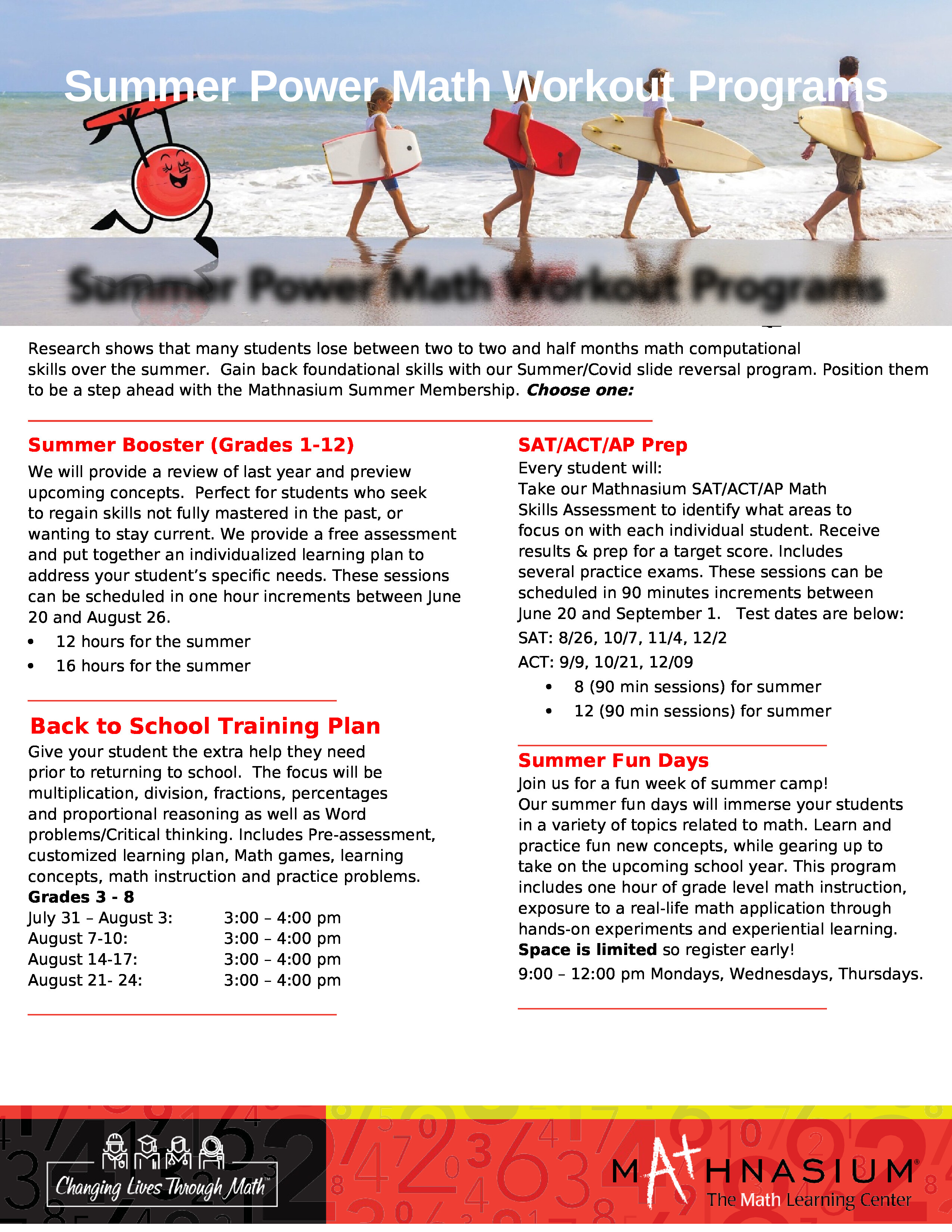 Community events with Easton - Mathnasium