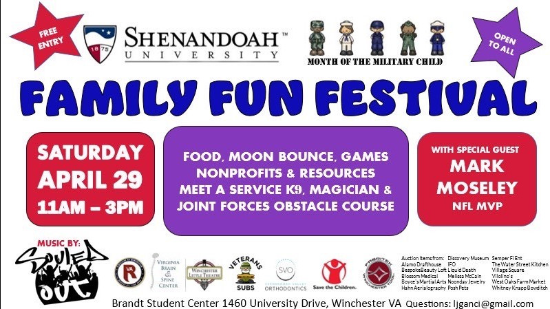 Family Fun Festival - Month of the Military Child Family Fun Festival