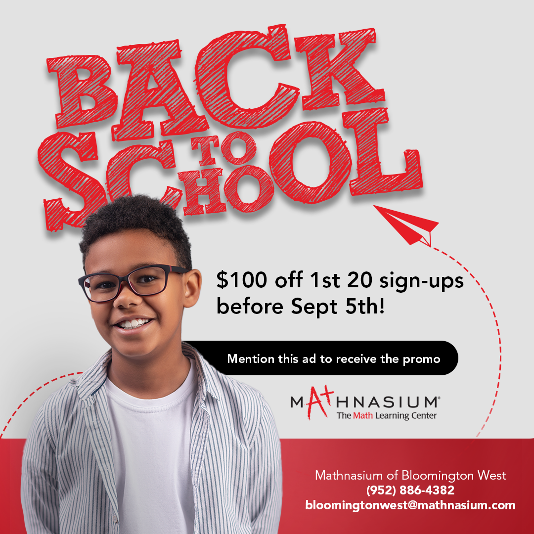 Bloomington promotions mathnasium