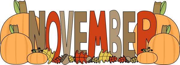 November Coloring Page!