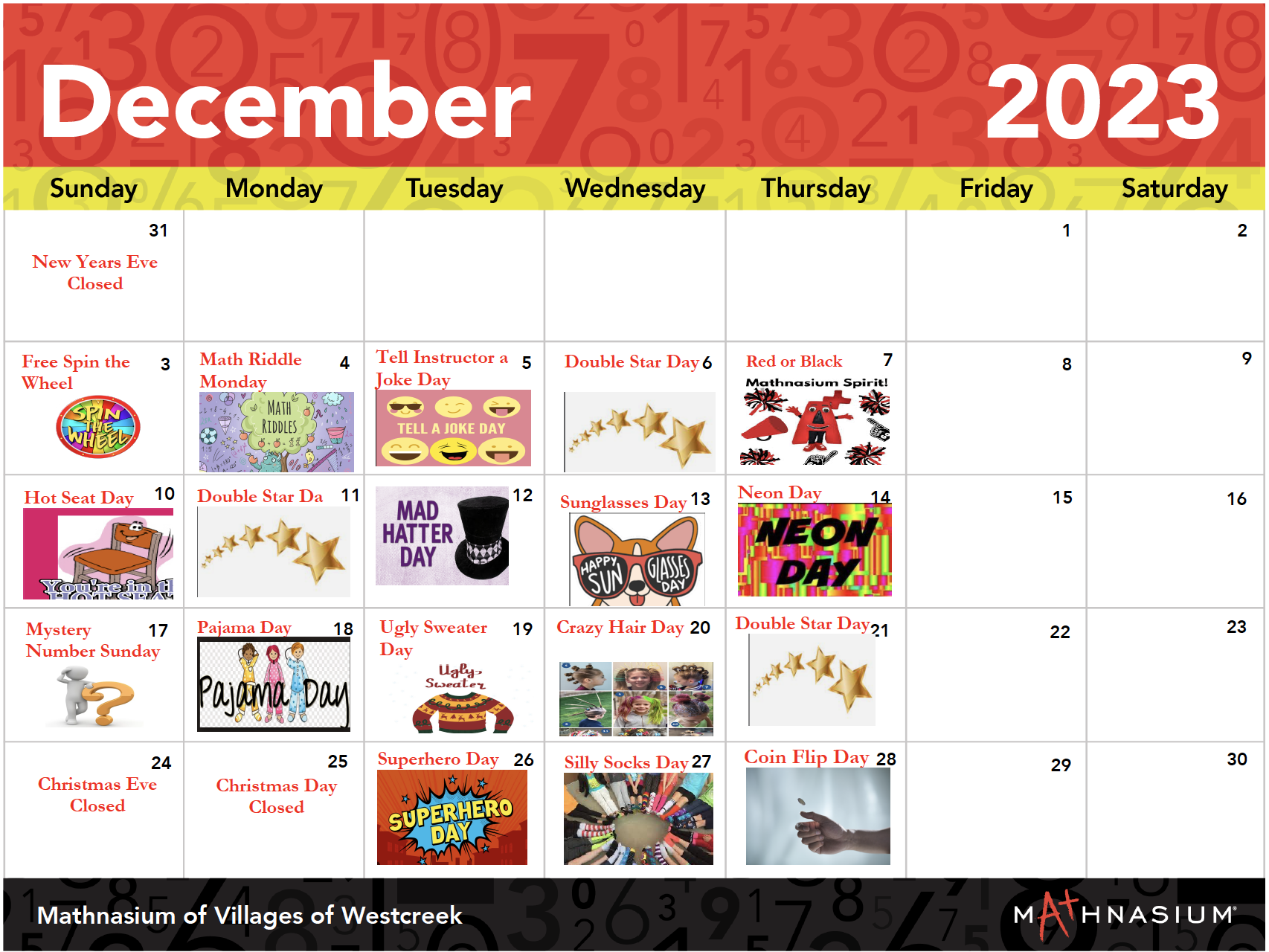 December Fun Calendar