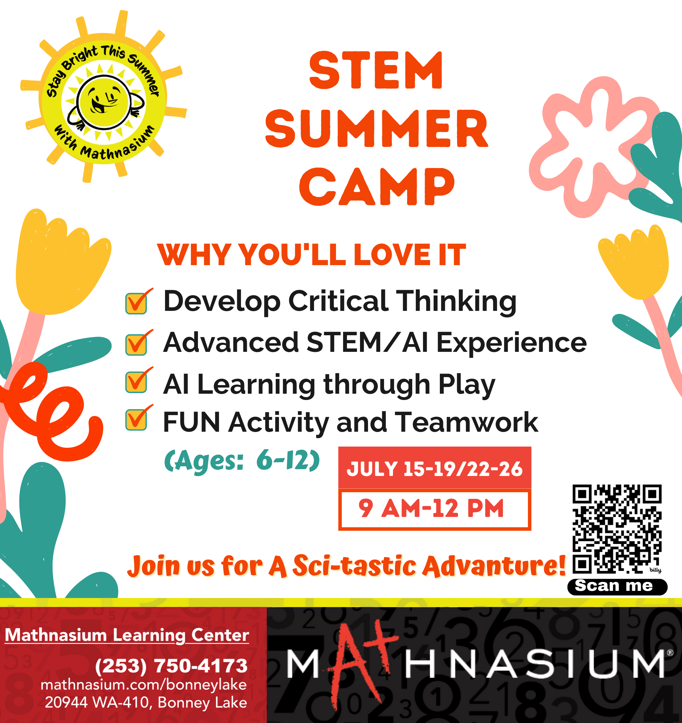 IGNITE YOUR CHILD'S CURIOSITY: ENROLL NOW FOR STEM SUMMER CAMP 2024!