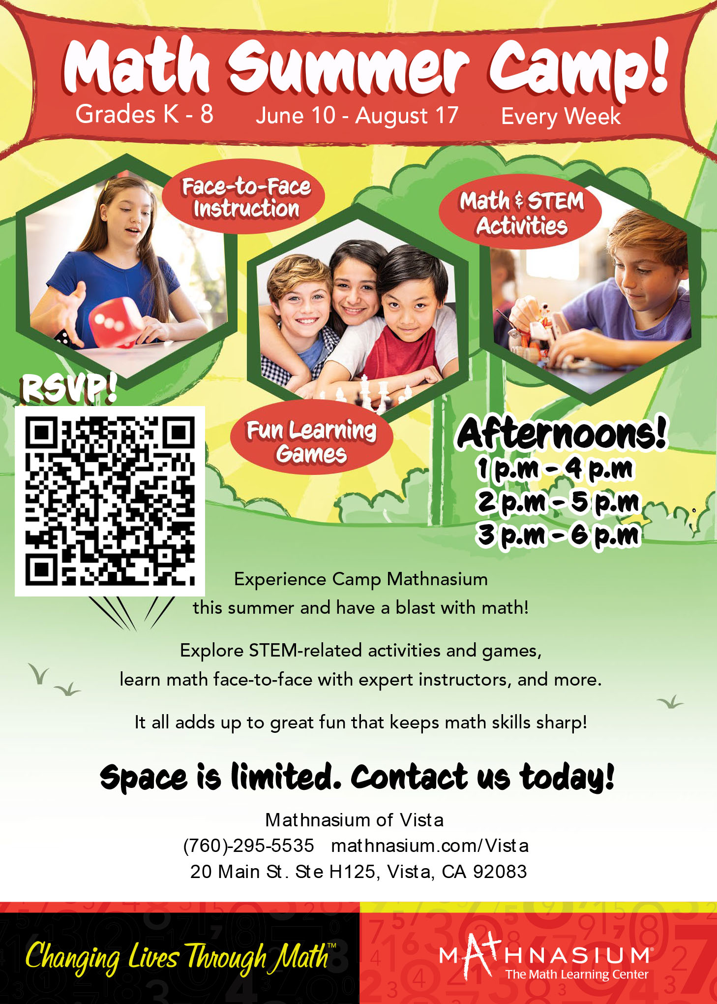 Enroll in our Weekly Afternoon Summer Camp Now!