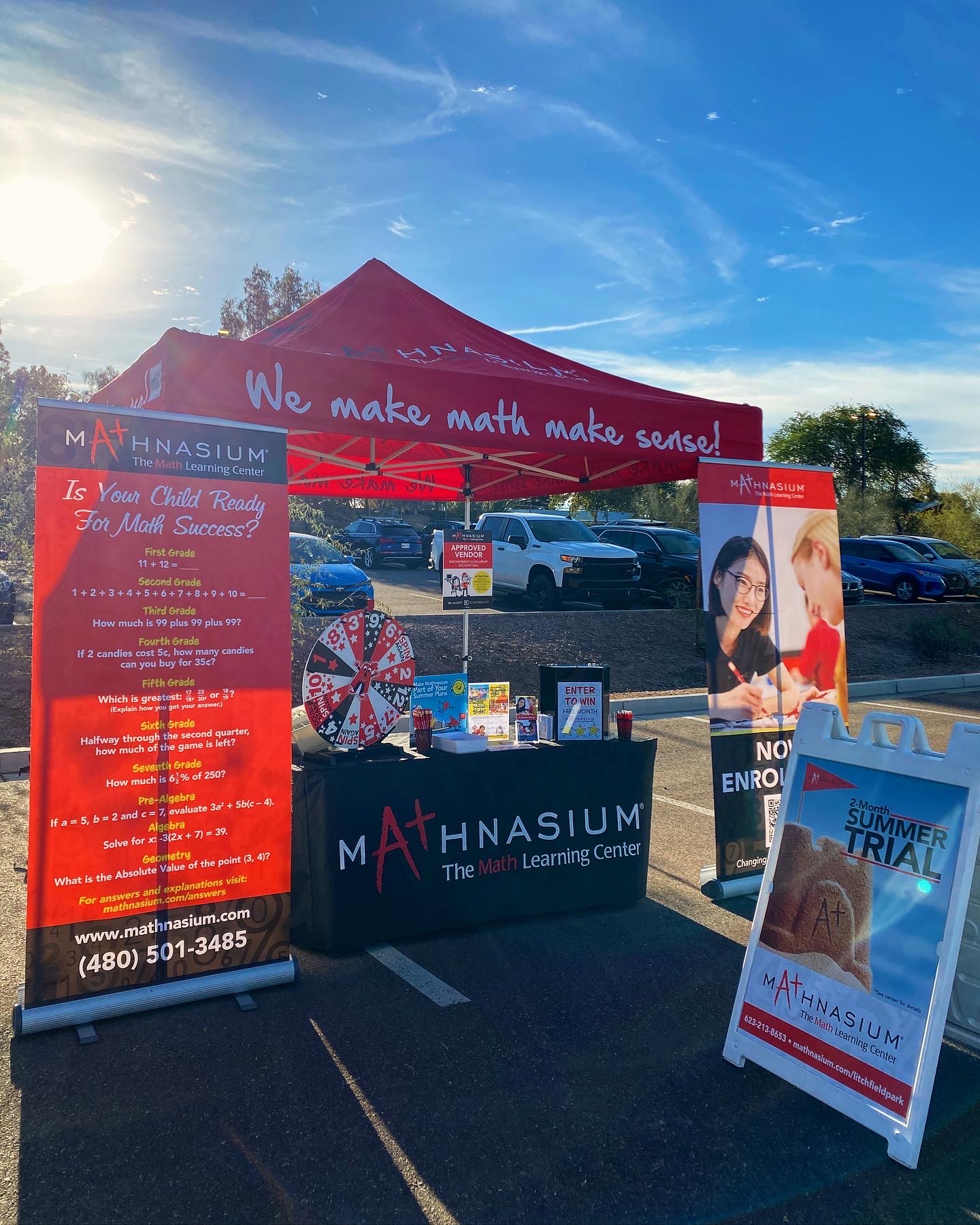 Community events with Ocotillo Mathnasium