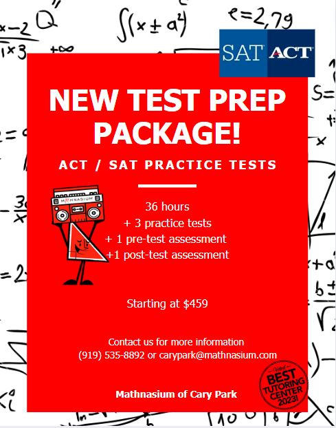 NEW ACT/SAT Test Prep Packages