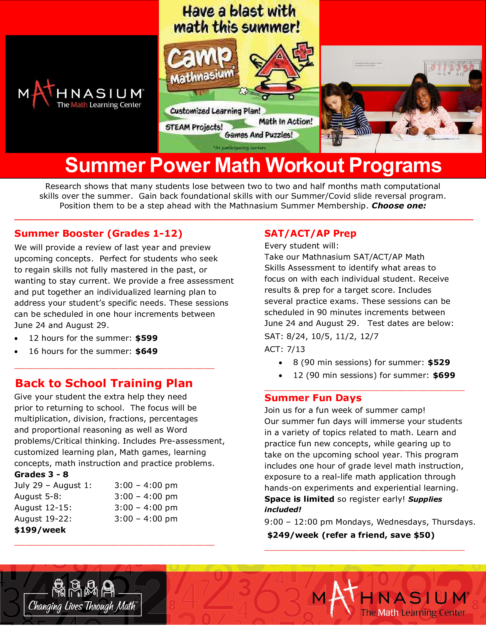 Summer Camp Programs