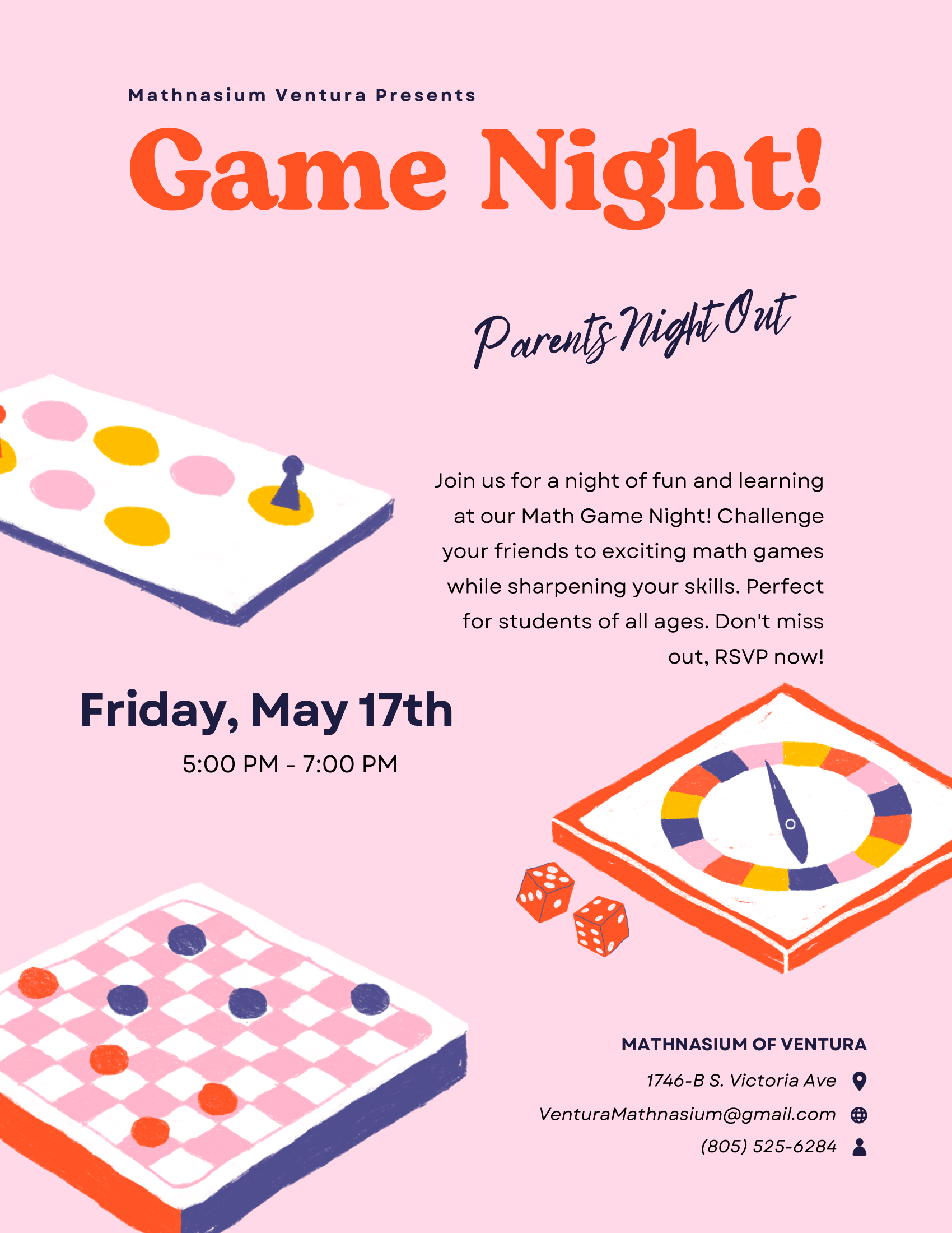 Game Night at Mathnasium!