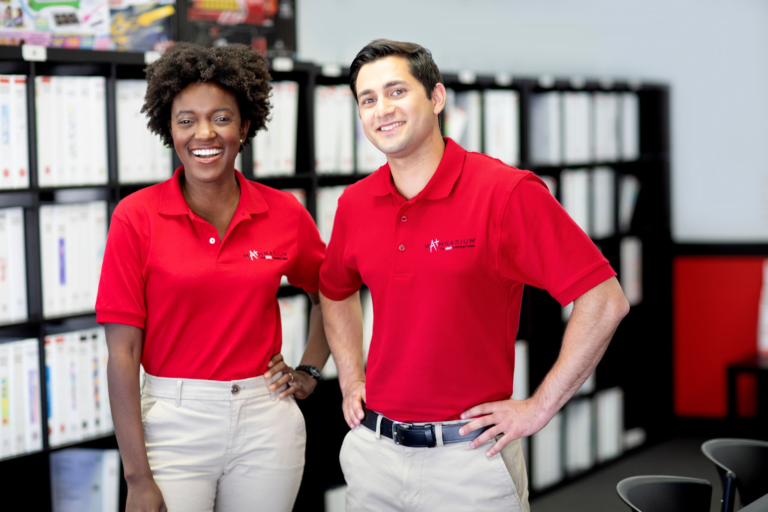 Specially trained math tutors at Mathnasium