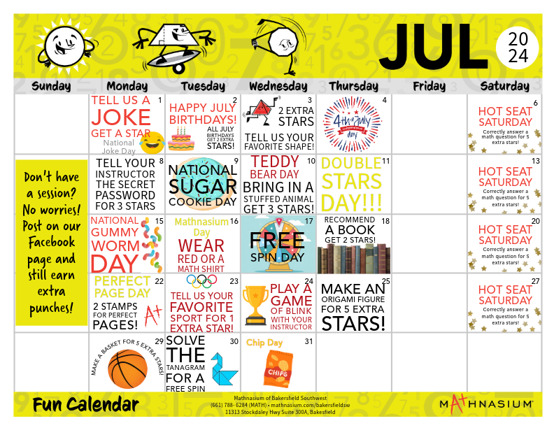 Summer Fun Calendars-2-July Calendar.png