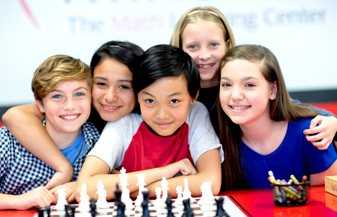 Kids enjoying fun math games and activities during Parent's Night Out at Mathnasium of Wurzbach.