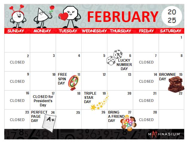 February Fun at Mathnasium!